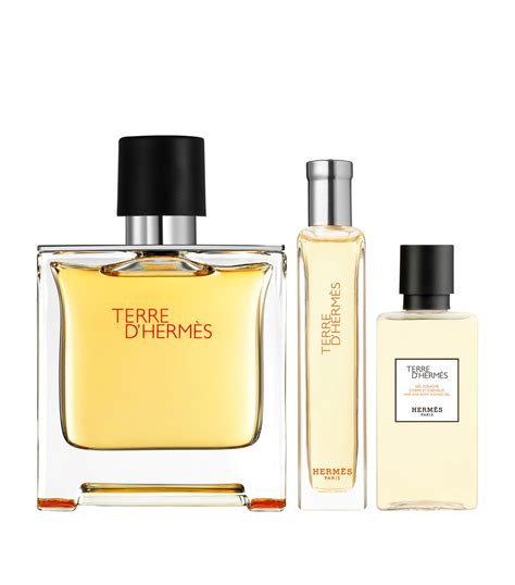 hermes terre d'hermes pure parfume gift set|Hermes terre d'hermes price.